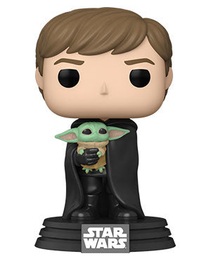 POP! Star Wars The Mandalorian Luke Skywalker With Grogu