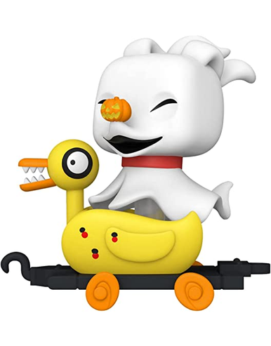 POP! Disney The Nightmare Before Christmas Zero In Duck Cart