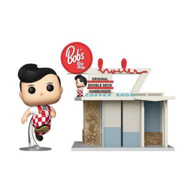 POP! Towns Ad Icons Bob's Big Boy Restaurant With Big Boy