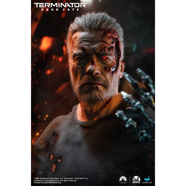 Terminator Drak Fate T-800 1/1 Scale Life Size Bust