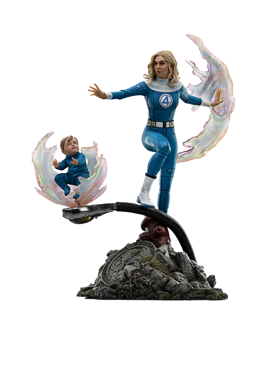 INVISIBLE WOMAN THE FANTASTIC FOUR FIRST STEPSART 1/10 SCALE