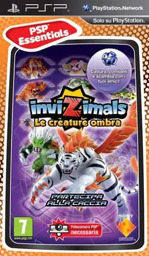 Invizimals: Shadow Zone Italian Cover Sony PSP