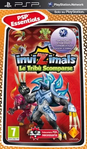 Invizimals: The Lost Tribes PSP Essentials Italian Cover Sony PSP