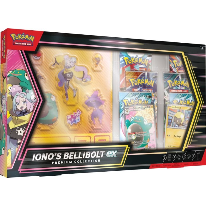 Pokemon Iono's Bellibolt ex Premium Collection Box