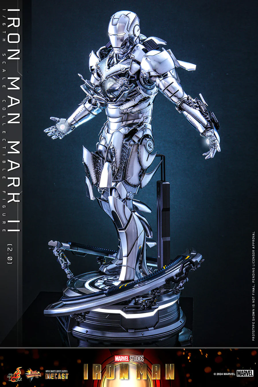 Marvel Iron Man Iron Man Mark II 2.0 Diecast 1/6 Scale Figure