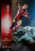 Marvel Comics Iron Man 2008 Iron Man Mark III 2.0 Diecast 1/6 Scale 12" Collectible Figure