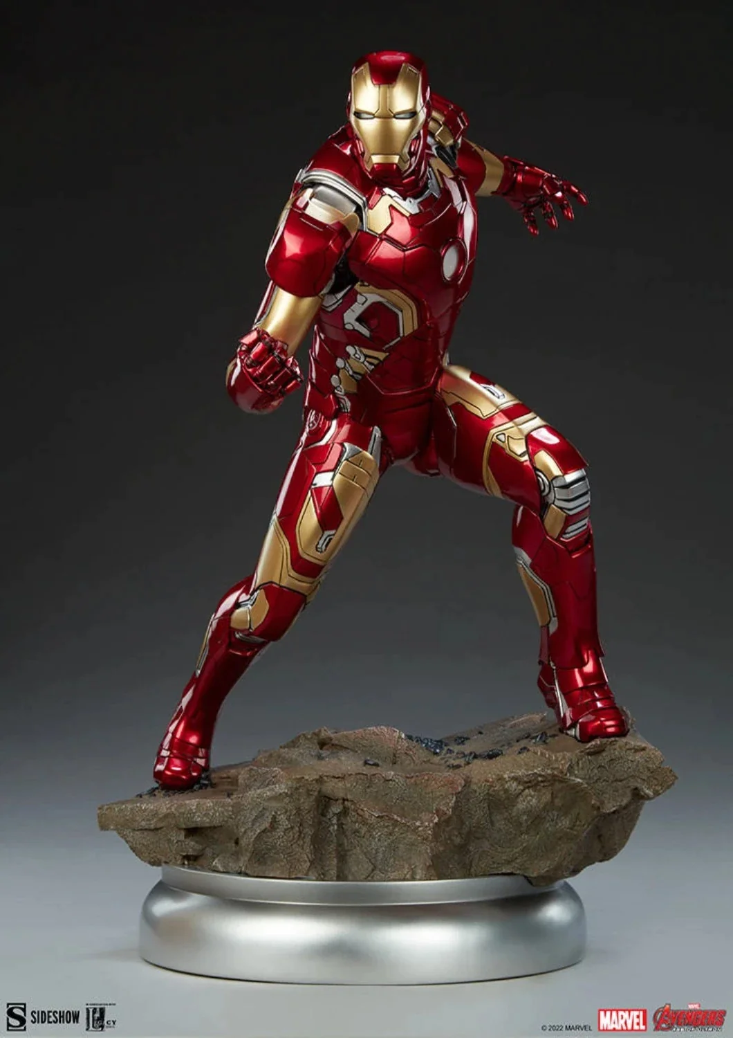 SIDESHOW IRON MAN MARK 43 MARK XLIII STATUE