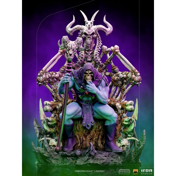 Masters of the Universe 1/10 Skeletor on Throne Deluxe Art Scale