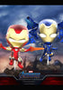 COSBABY S IRON MAN & RESCUE BOBBLE-HEAD COLLECTIBLE SET