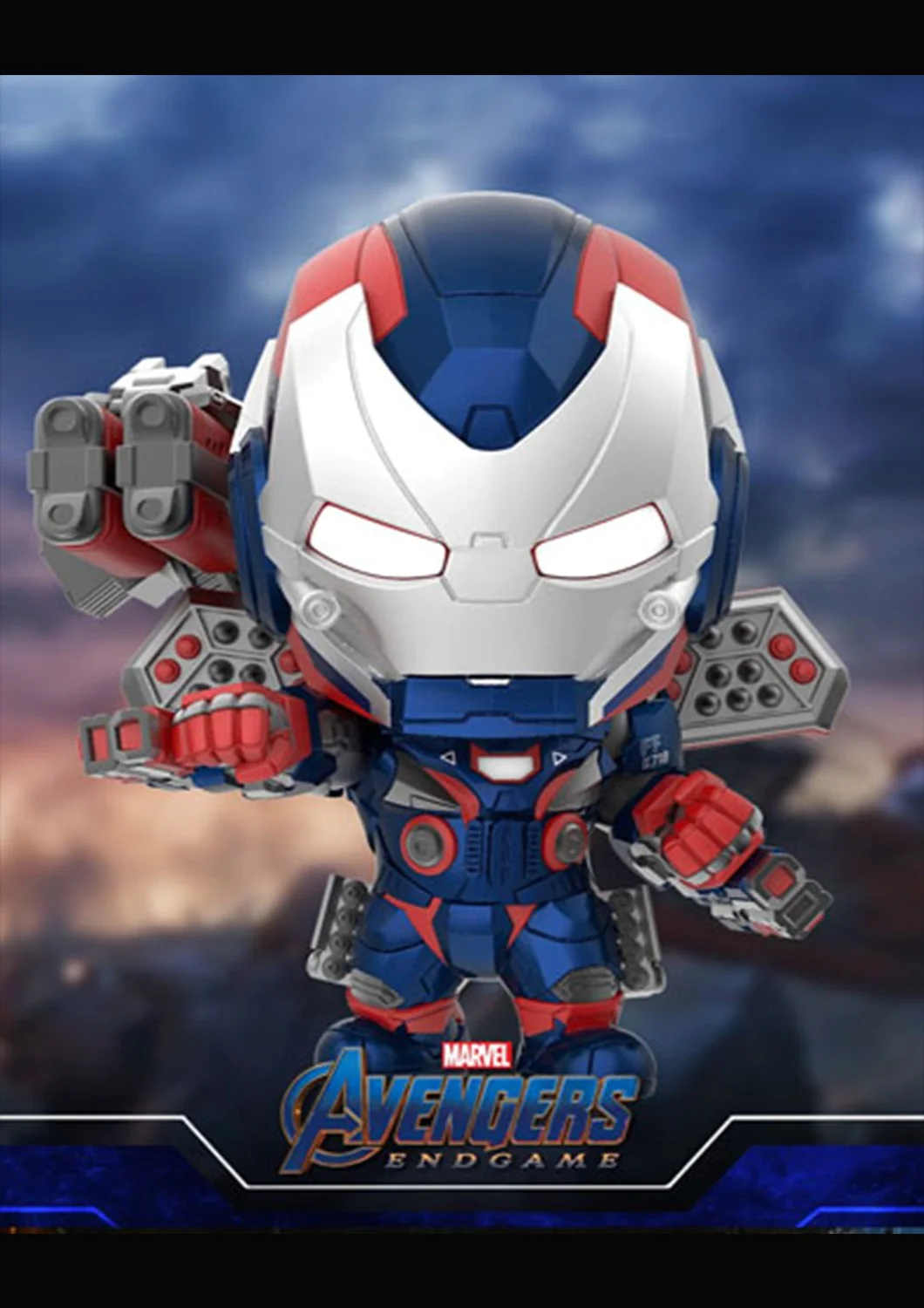 COSBABY IRON PATRIOT BOBBLE HEAD