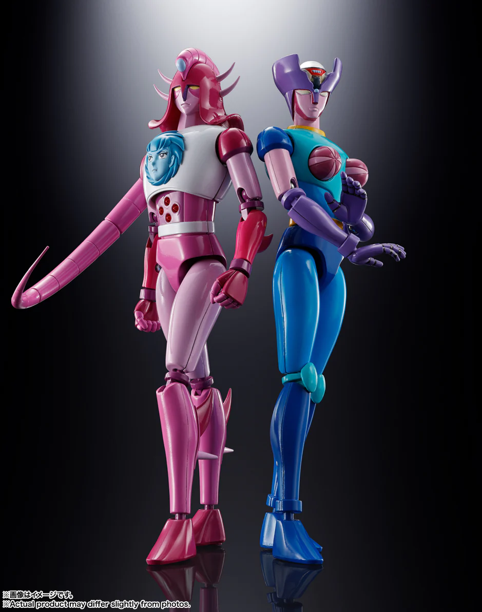 Soul of Chogokin Mazinger Z GX-108 Rhine X1 & Diana A Set