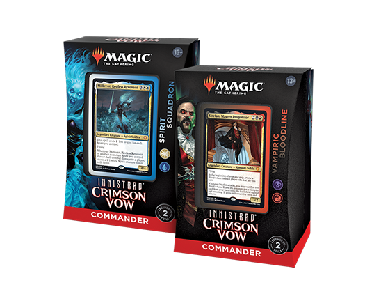 Magic: The Gathering Innistrad Crimson Vow Commander Decks Set of 2