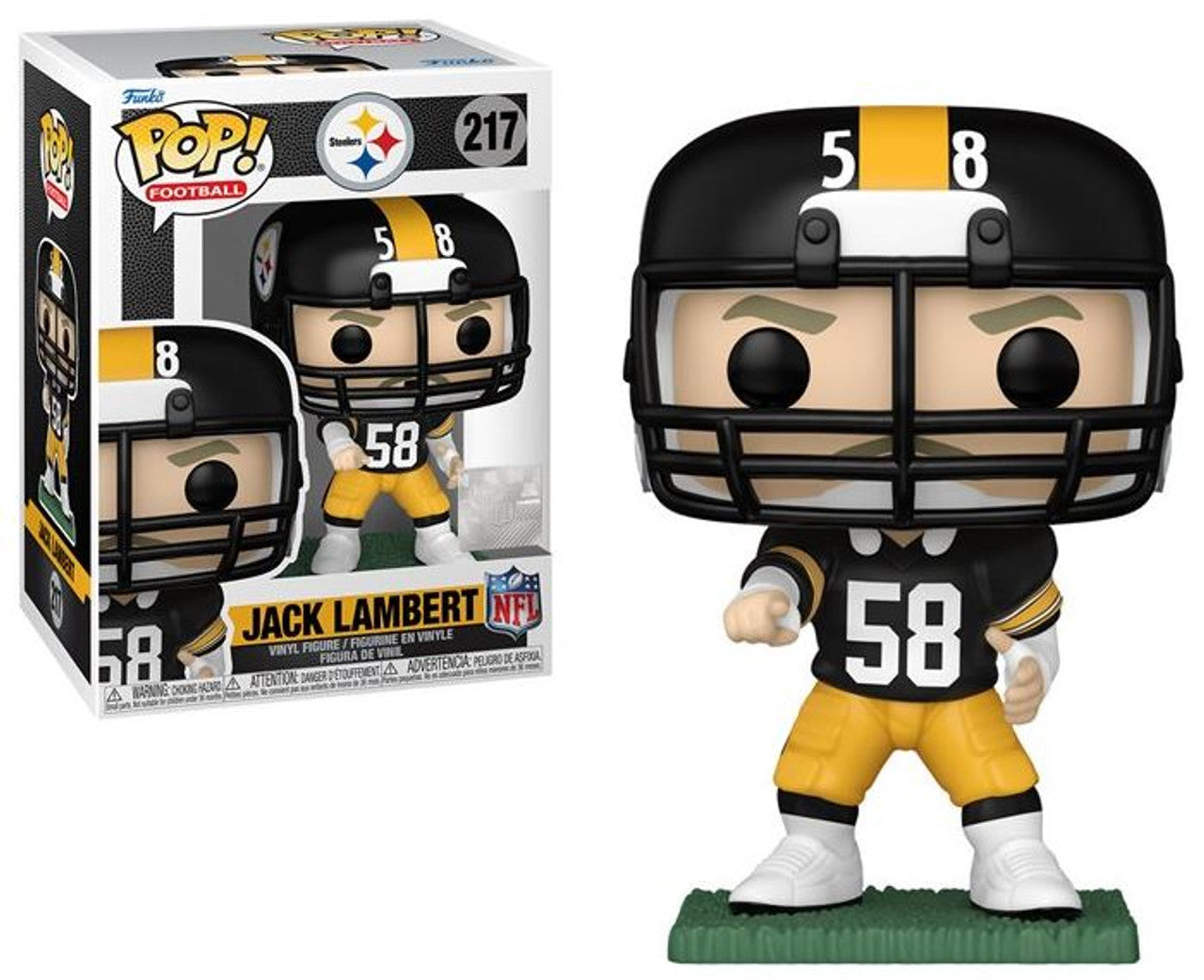 NFL Pop! Legends Jack Lambert Pittsburgh Steelers