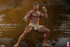 Sideshow Collectibles Jean-Claude Van Damme 1:3 Scale Statue Muay Thai Tribute