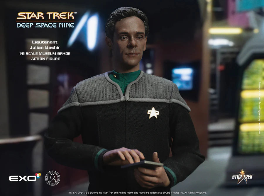 Star Trek Deep Space Nine Chief Medical Officer Lt Julian Bashir 1/6 Scale 12" Collectible Figure