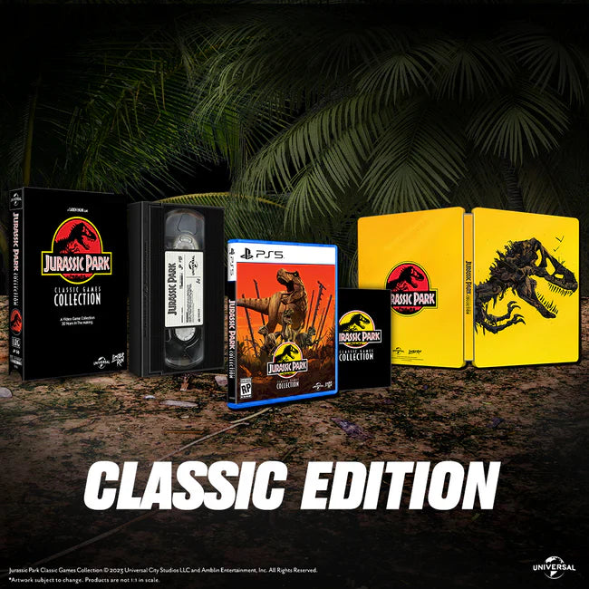 Jurassic Park: Classic Games Collection Classic Edition PLAYSTATION 5