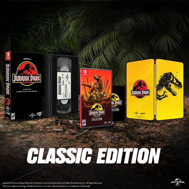 Jurassic Park: Classic Games Collection Classic Edition Nintendo Switch