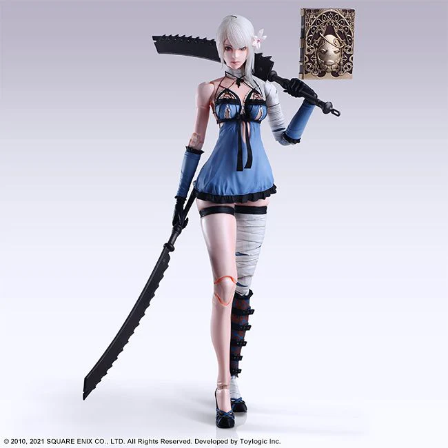 NieR Play Arts Kai Action Figure Replicant ver Kaine