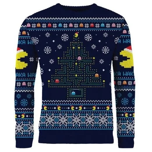Pac-Man Christmas Jumper