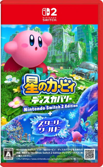 Kirby and the Forgotten Land: Nintendo Switch 2 Edition + Star-Crossed World (Multi-Language) Nintendo Switch 2