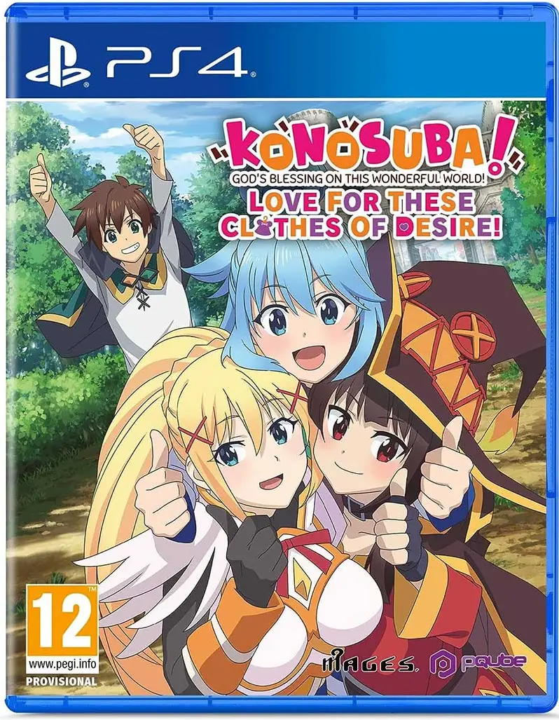 KONOSUBA: God's Blessing on This Wonderful World! Love for These Clothes of Desire! PLAYSTATION 4