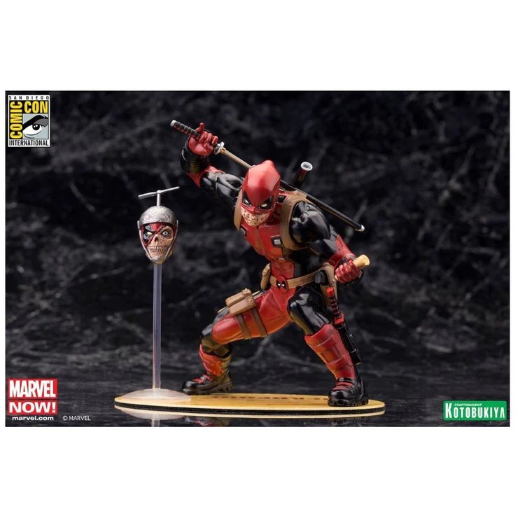 Marvel ARTFX+ Statue Now! Deadpool Chimichanga SDCC 2015 Exclusive