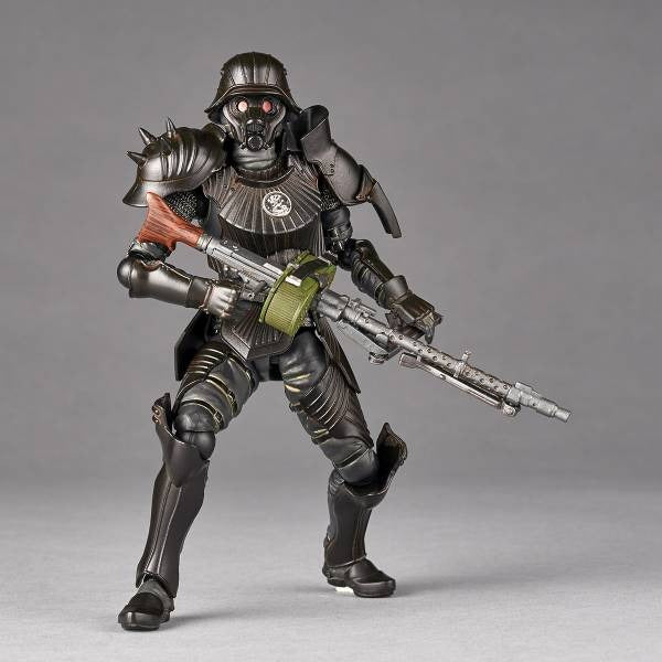 Revoltech Kerberos Panzer Jäger Protect Gear Sonderplattenpanzer 34 Black Color Ver