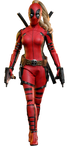 Marvel 1/6th Scale Collectible Figure Deadpool & Wolverine Lady Deadpool