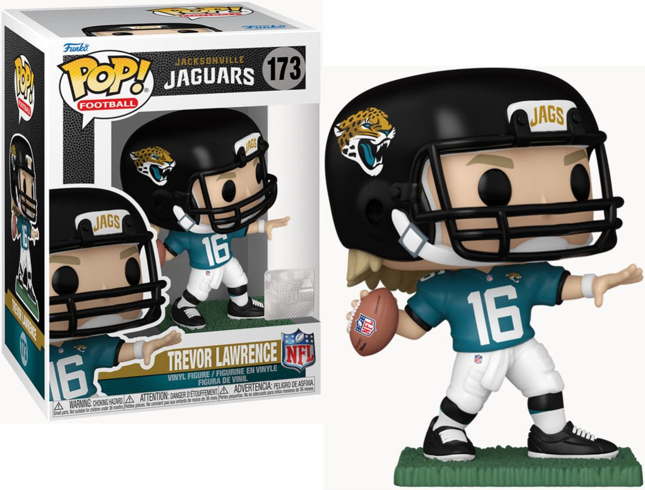 Pop! NFL Series 9 Trevor Lawrence Jacksonville Jaguars