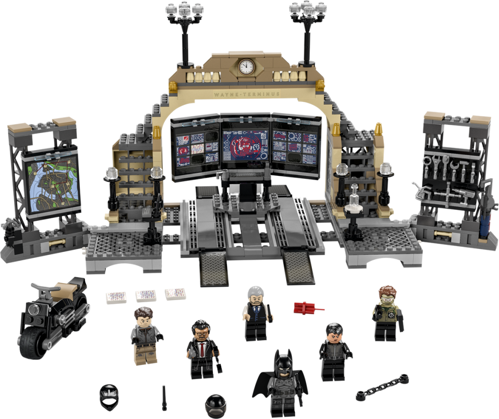 LEGO DC Comics Batman The Batcave The Riddler Face-off