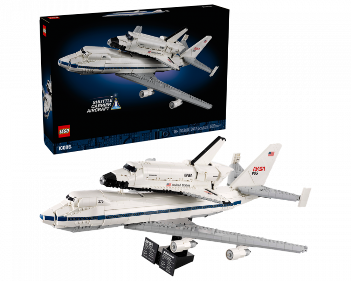 LEGO Icons Shuttle Carrier Aircraft