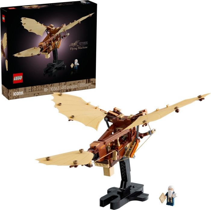 LEGO Icons Leonardo da Vinci's Flying Machine