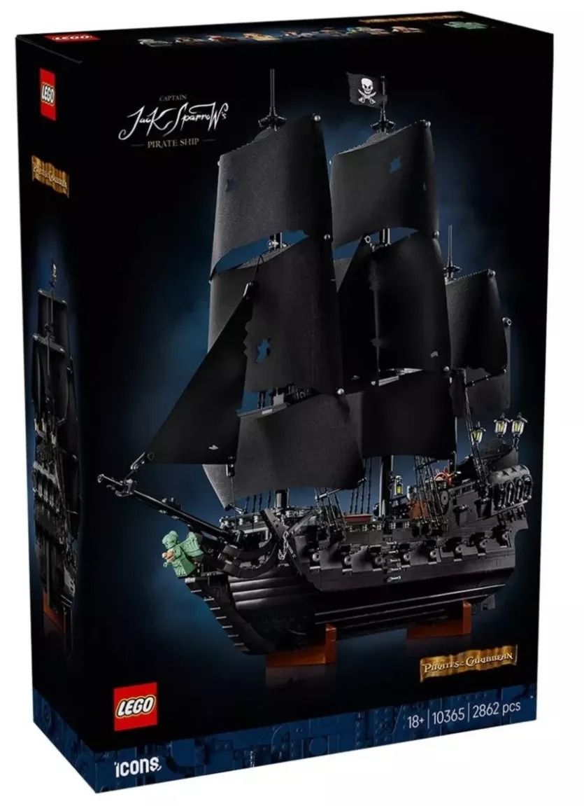 LEGO Icons Captain Jack Sparrow’s Pirate Ship