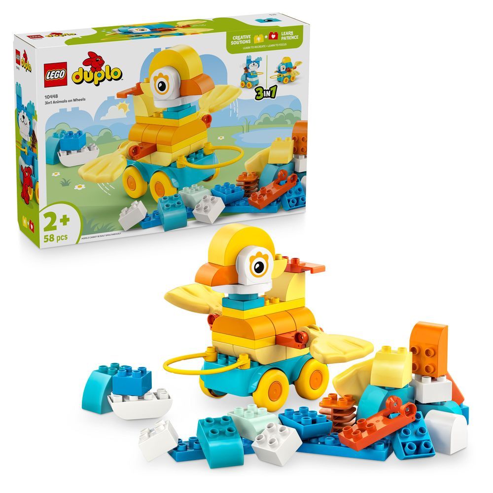 LEGO DUPLO 3in1 Animals on Wheels