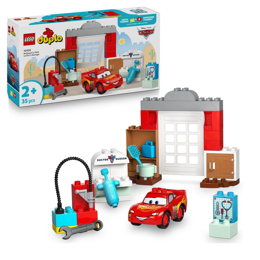 LEGO DUPLO McQueen's Visit to Doc's Garage