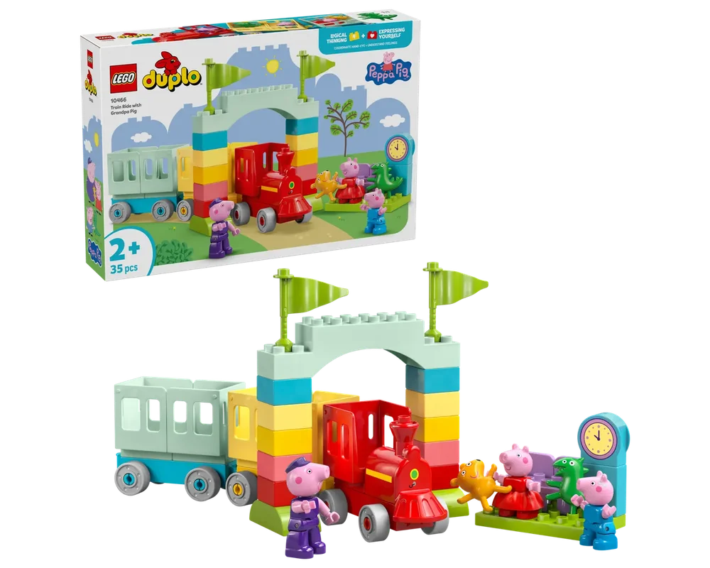 LEGO DUPLO Train Ride with Grandpa Pig Peppa Pig