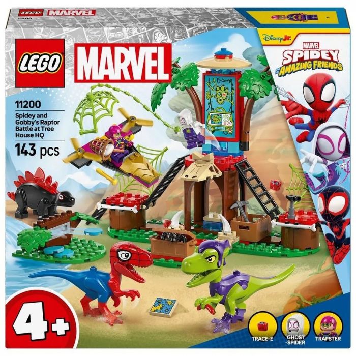 LEGO Marvel Spidey and Gobby's Raptor Battle at Tree