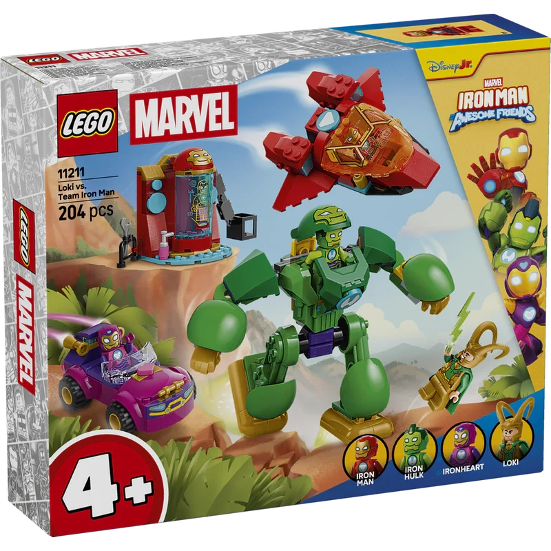 LEGO Marvel Loki vs Team Iron Man