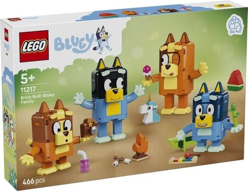 LEGO Bluey Brick-Built Bluey Family Bluey