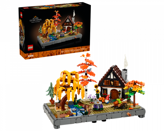 LEGO Icons Autumn Cottage Garden