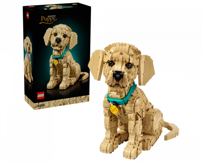 LEGO Icons Golden Retriever Puppy