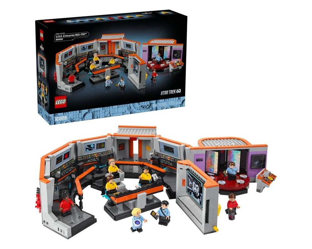 LEGO Icons Star Trek U.S.S. Enterprise NCC-1701 Bridge