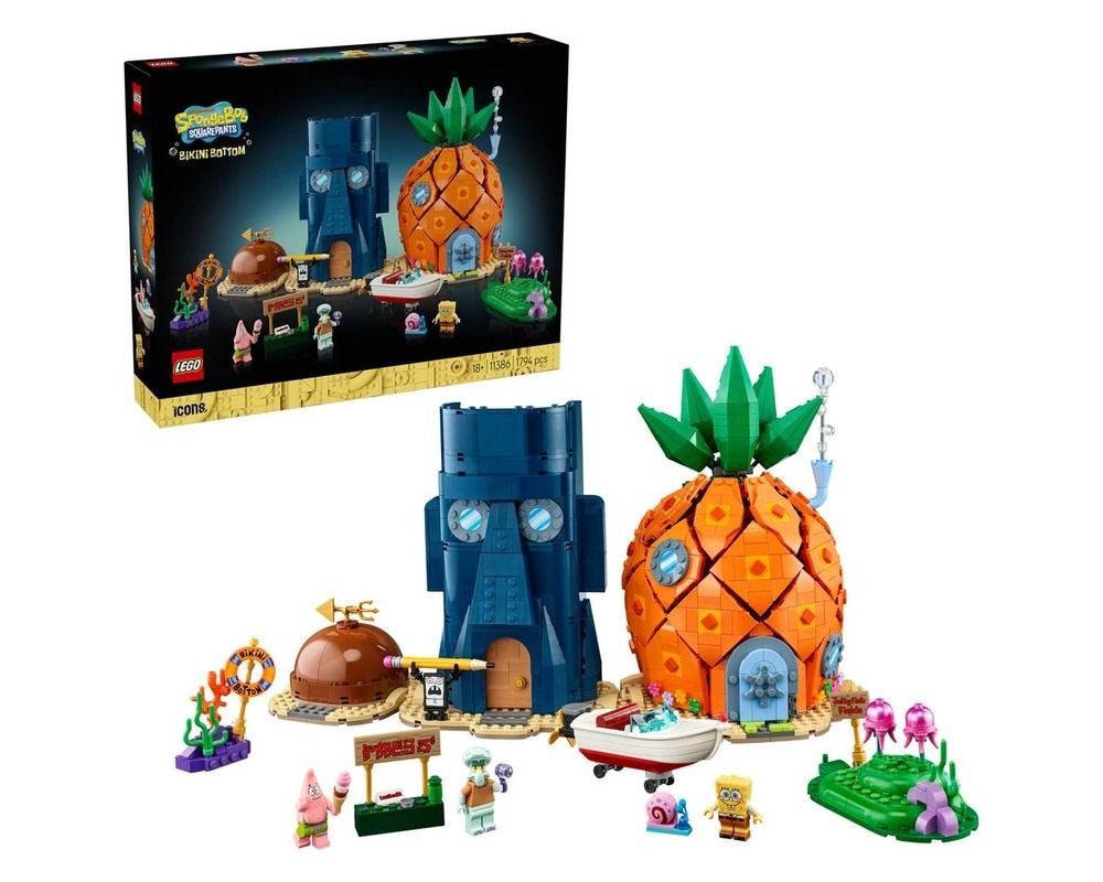 LEGO Icons SpongeBob SquarePants Bikini Bottom