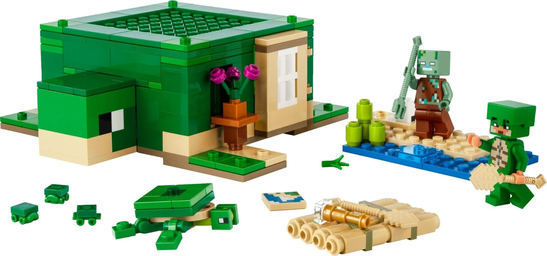 LEGO Minecraft The Turtle Beach House