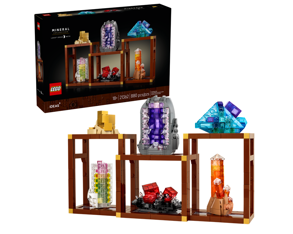 LEGO IDEAS Mineral Collection