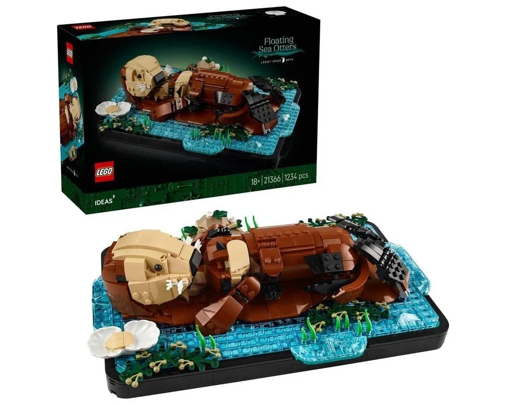 LEGO IDEAS Floating Sea Otters