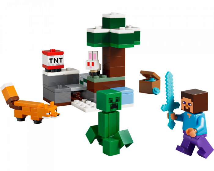 LEGO Minecraft Steve's Taiga Adventure