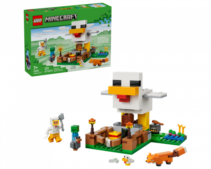 LEGO Minecraft Chicken Farm