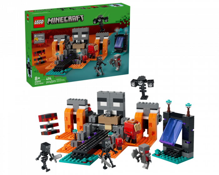 LEGO Minecraft Wither Battle