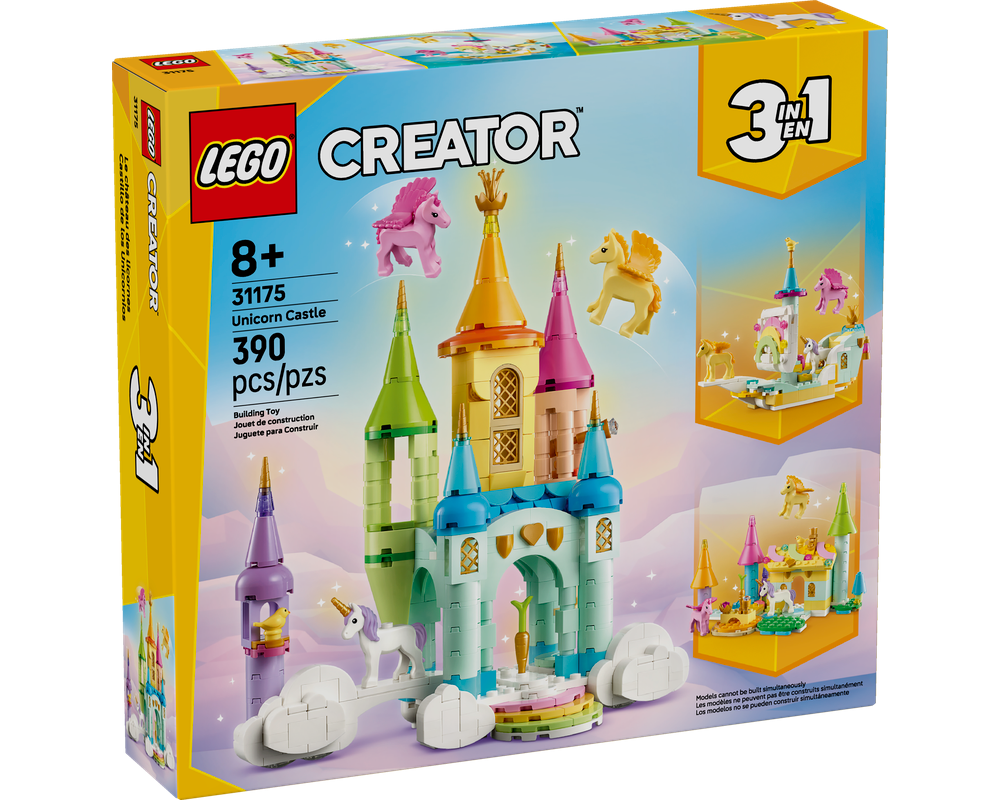 LEGO Creator 3in1 Unicorn Castle